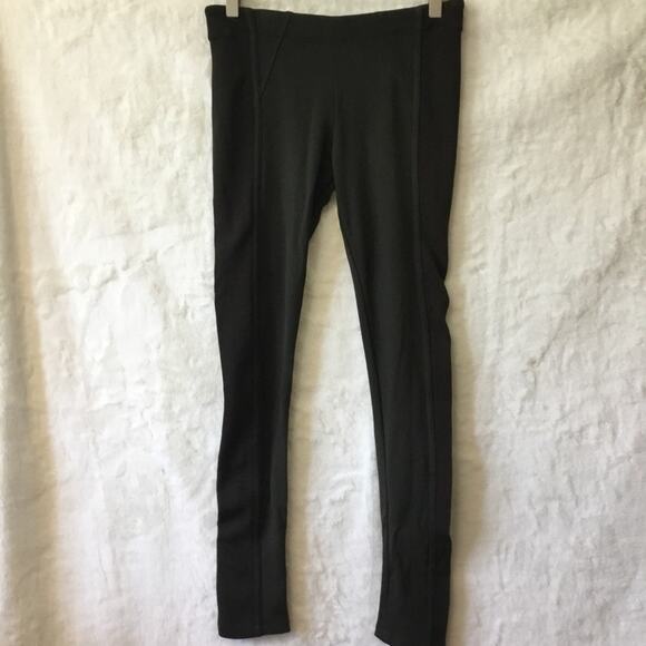 BCBGMaxAzria Deep Olive-Green Sculpting Leggings - Picture 1 of 15